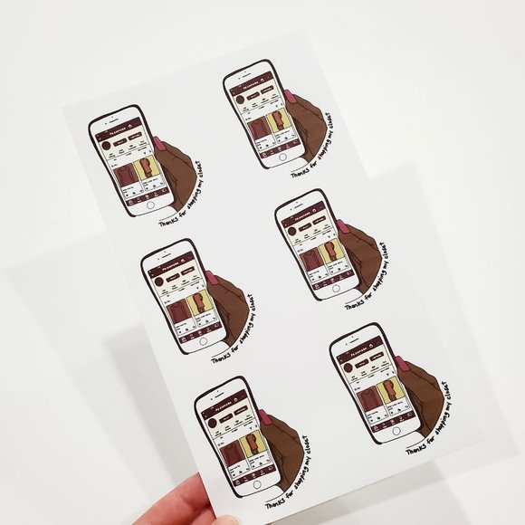 LB014.1 Poshmark Thank You Stickers [Price Firm] - Picture 5 of 7